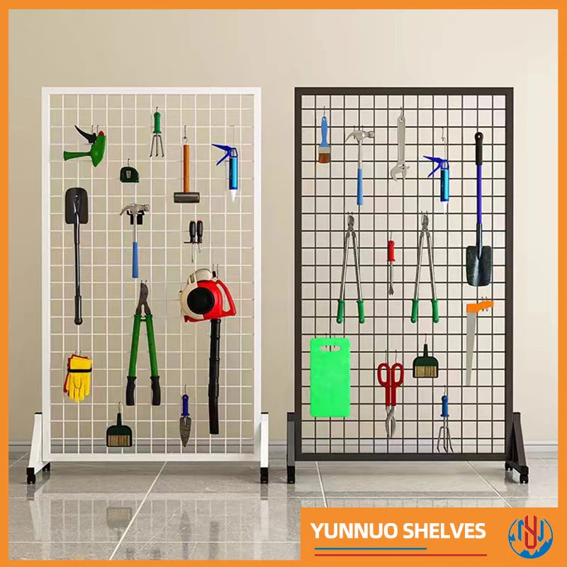 דוכן מדף רשת מתכת