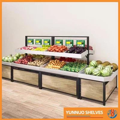 2 שכבות נירוסטה מתלה וירקות